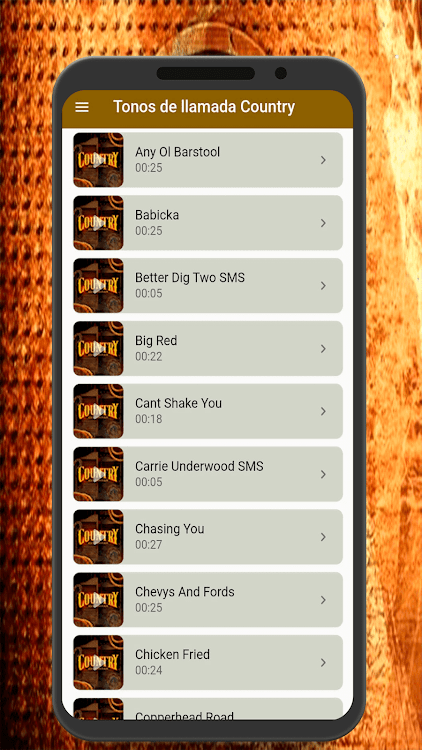 Country music ringtones - 1.0.1 - (Android)