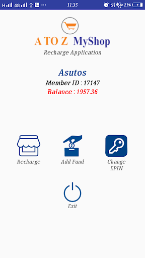 Android application AToZ MyShop Shopping APP screenshort