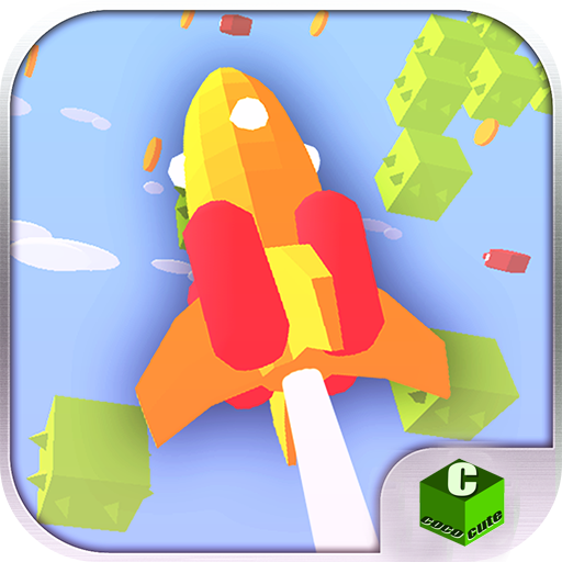 Flying Rocket  Icon