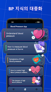 혈압 앱 및 AI