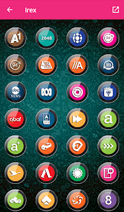 Irex – Screenshot des Symbolpakets