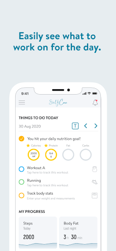 Android application SelfCare Support Squad screenshort