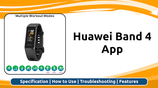 Huawei Band 4 App guide
