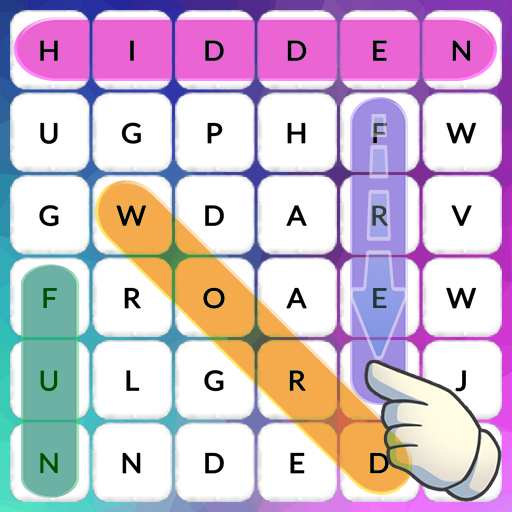 Word search: train your brain  Icon