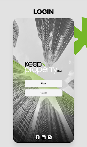 Android application Keep Property screenshort