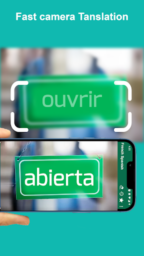 Android application French Spanish Translator screenshort