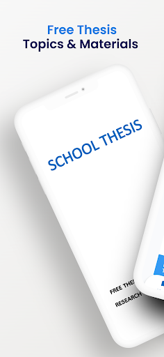 Android application School Thesis Topics screenshort