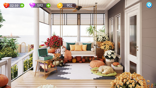 Screenshot of Makeover Dream: Tile Match