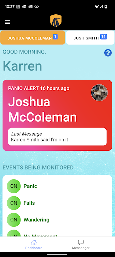 Android application GentrooHome screenshort