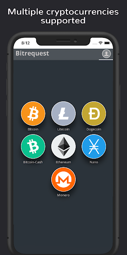 Android application Bitrequest screenshort