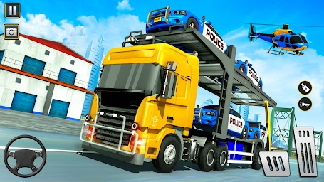 Police Cargo Truck Offroad 3D