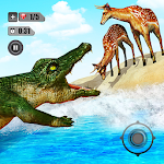 Cover Image of Herunterladen Hungrige Tier-Krokodil-Spiele  APK