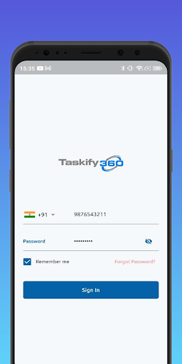 Taskify360 Serviceman Screen 2