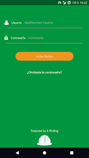 Android application eFinding Manflas screenshort