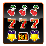 Slot machine cherry master icon