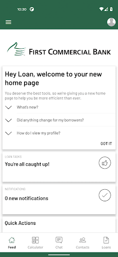 Android application First Commercial Bank MTG screenshort