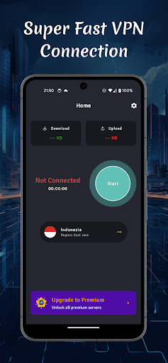 Jet VPN: Fast Secure Link Screenshot 1 - AppWisp.com