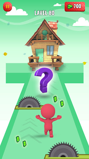 Android application Math Runner 3D : Trivia Runner screenshort