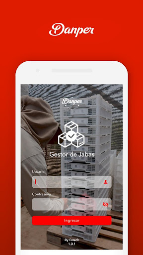 Android application Gestión de Jabas screenshort