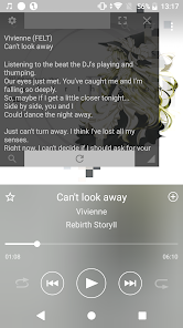 Captura de Pantalla 3 Walkman Lyrics Extension Búsqu android