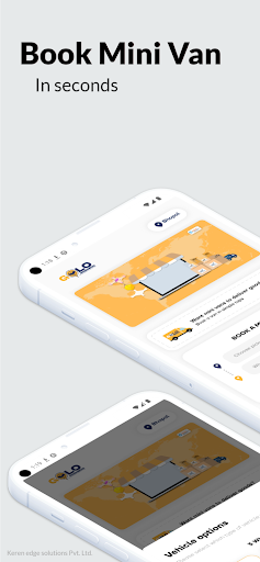 Android application Golo - Book Mini Van screenshort