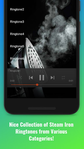 Steam Iron Sounds Screen 2