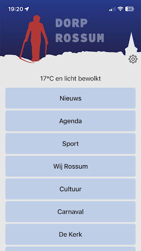 Android application Dorpsapp Rossum screenshort