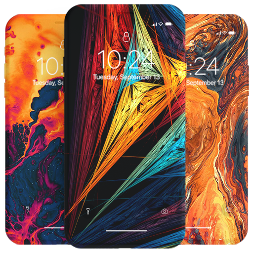 Abstract Wallpaper logo