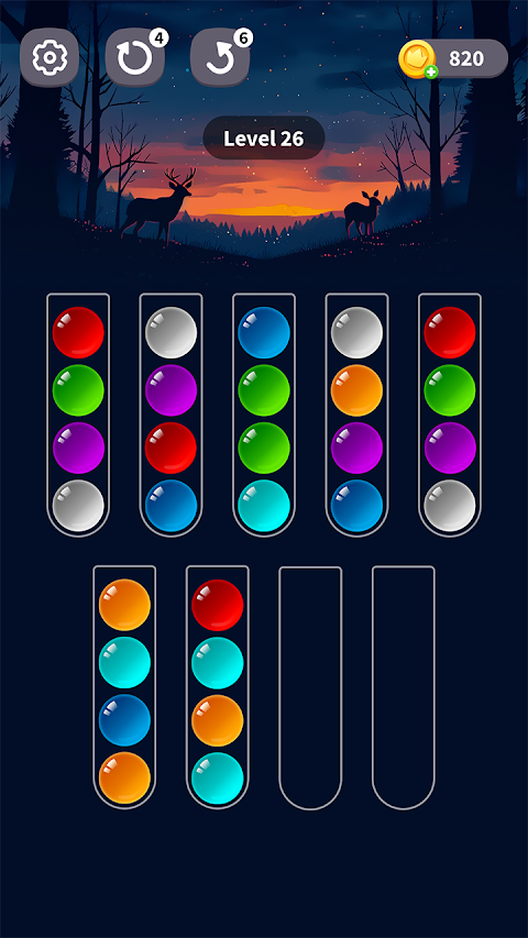 Color Ball Sort - Sorting Gameのおすすめ画像1