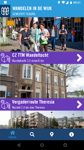 Wandelen in de wijk Screen 2