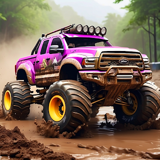 Mud Truck Drag Racing Games apk