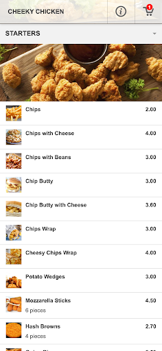 Cheeky Chicken Hull Screen 2