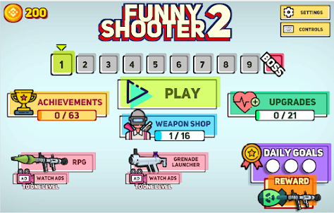 Funny Shooter 2 - Jogo para Mac, Windows (PC), Linux - WebCatalog