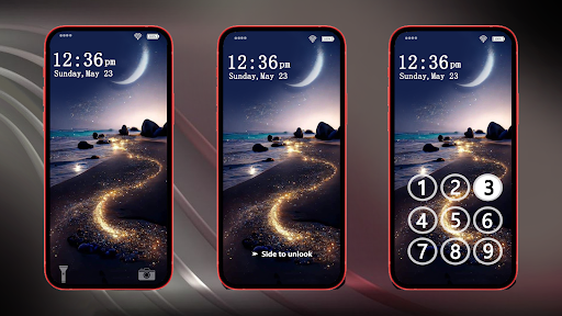Android application Lock Screen Password- Pin Lock screenshort