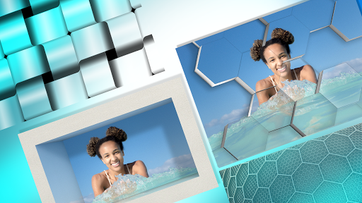 3D Photo Effects Frame Screen 3