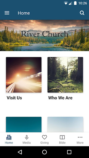 Android application River Church - Bozeman screenshort