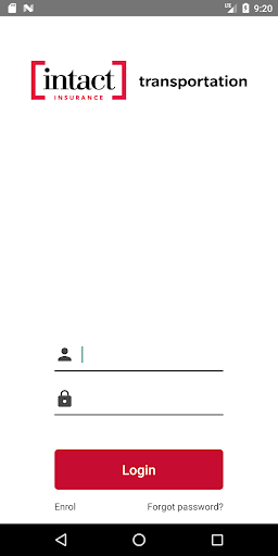 Android application Transport Claims screenshort
