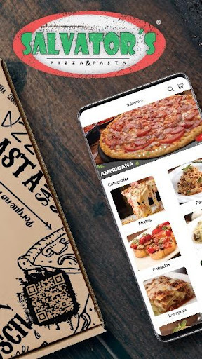 Android application Salvator's pizza & pasta screenshort