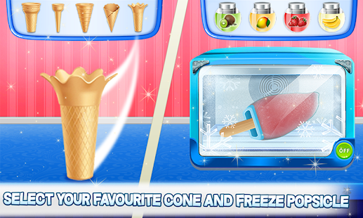 Yummy Ice Cream And Popsicle Cooking Game 1.0.2 APK screenshots 12