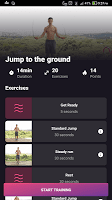 screenshot of Workout - Daily exercise