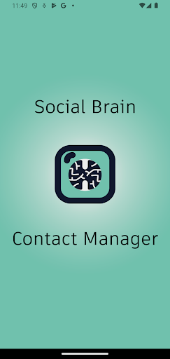 Android application Social Brain Contacts screenshort