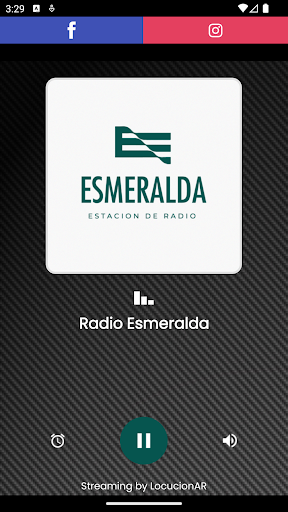 Android application Radio Esmeralda screenshort
