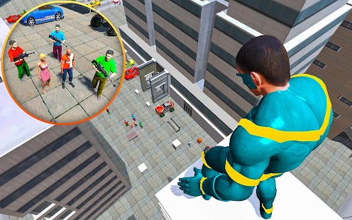 Superhelden-Spiele: Roboter Screenshot