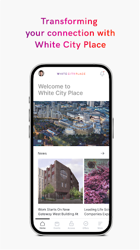 Android application White City Place screenshort