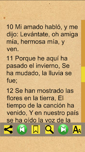 Android application Cantares Bíblicos (Español) screenshort