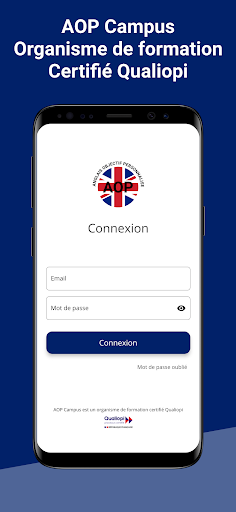 Android application AOP Campus screenshort