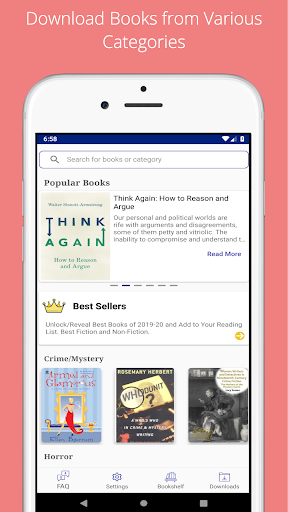 Android application Fbooks - Download books & epub screenshort