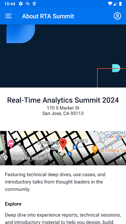 Real-Time Analytics Summit - 2024.0.0 - (Android)