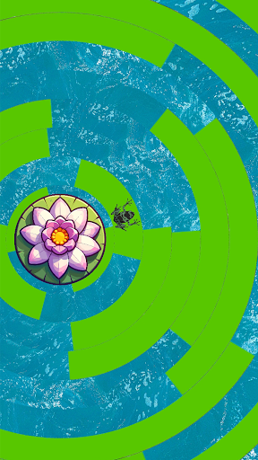 Android application Froggy Fun Jump screenshort