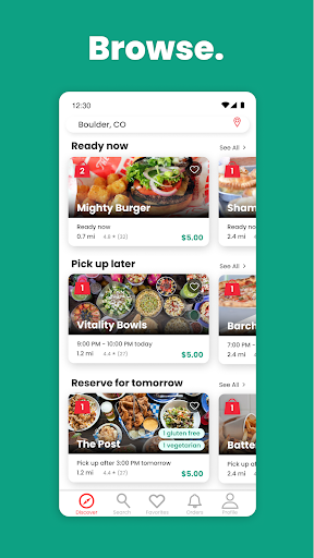 Goodie Bag: Local Food Deals Screen 3
